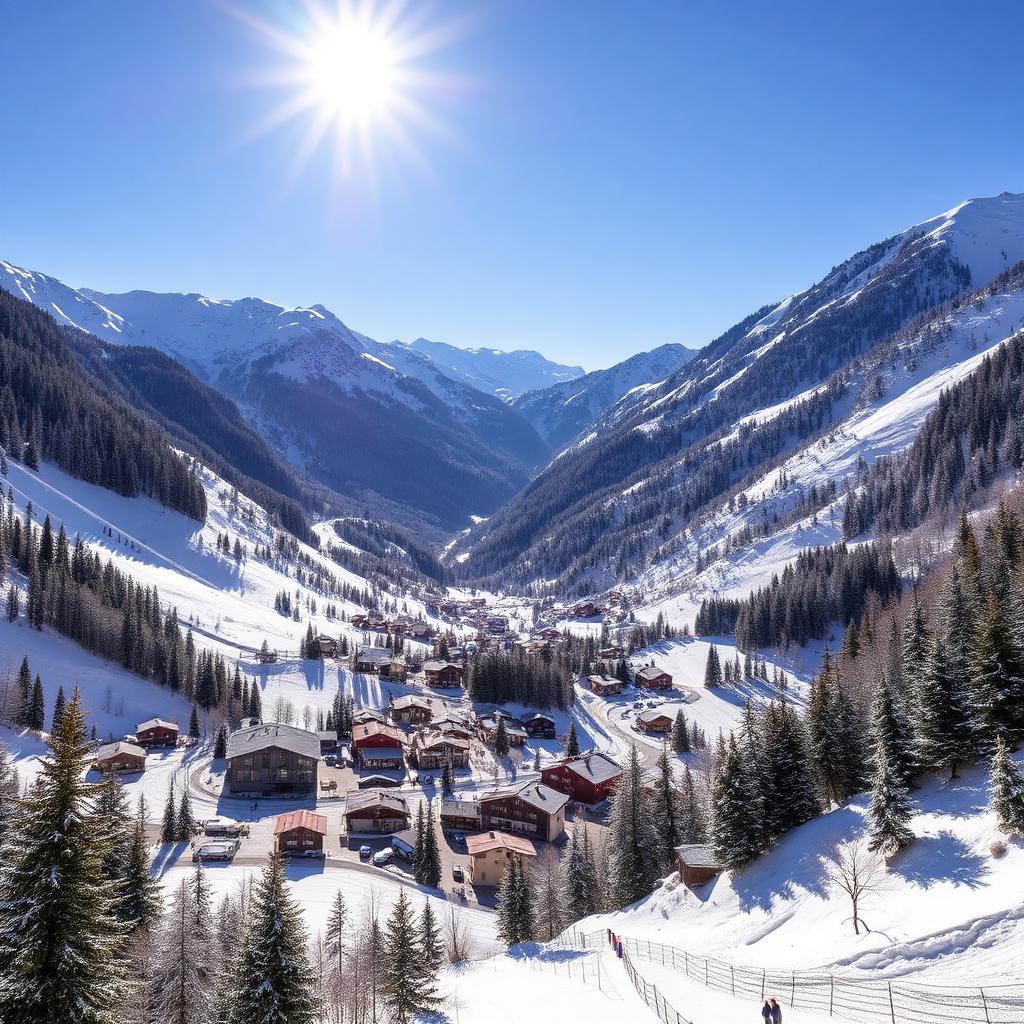Winterlandschaft im Kleinwalsertal